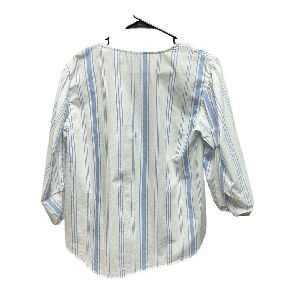 Zara - NWOT -  Women's Blue Striped Top Size XS - Picture 3 of 3
